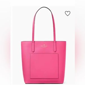 MWT KATE SPADE DEEP HIBISCUS DAILY TOTE